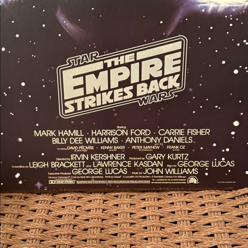 Adidas Star Wars Empire Strikes Back Poster - Black and White - Picture 2 of 5